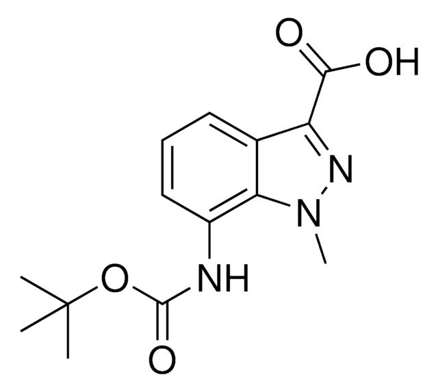 7-[(tert-Butoxycarbonyl)amino]-1-methyl-1H-indazole-3-carboxylic acid AldrichCPR