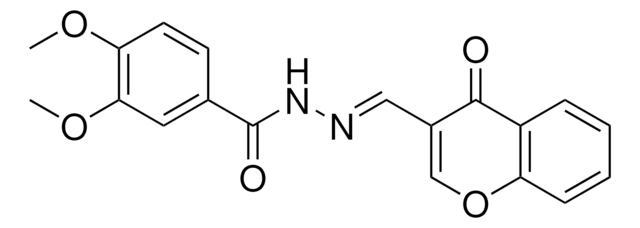 3,4-DIMETHOXY-N'-((4-OXO-4H-CHROMEN-3-YL)METHYLENE)BENZOHYDRAZIDE AldrichCPR