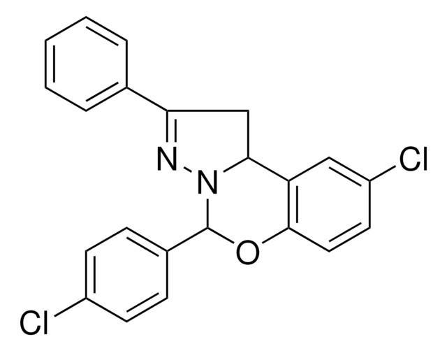 8-CL-4-(4-CL-PH)-2-PHENYL-1,9B-DIHYDRO-5-OXA-3,3A-DIAZA-CYCLOPENTA(A)NAPHTHALENE AldrichCPR