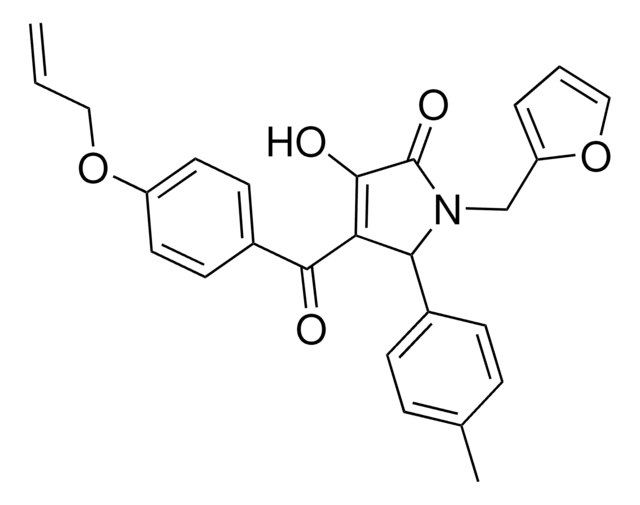 4-[4-(ALLYLOXY)BENZOYL]-1-(2-FURYLMETHYL)-3-HYDROXY-5-(4-METHYLPHENYL)-1,5-DIHYDRO-2H-PYRROL-2-ONE AldrichCPR