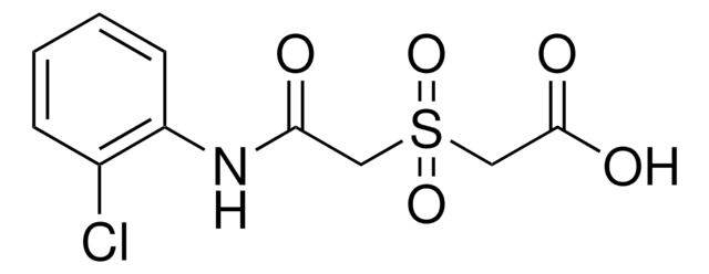 ((2-(2-CHLOROANILINO)-2-OXOETHYL)SULFONYL)ACETIC ACID AldrichCPR