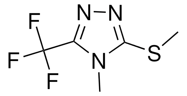 4-METHYL-3-(METHYLSULFANYL)-5-(TRIFLUOROMETHYL)-4H-1,2,4-TRIAZOLE AldrichCPR