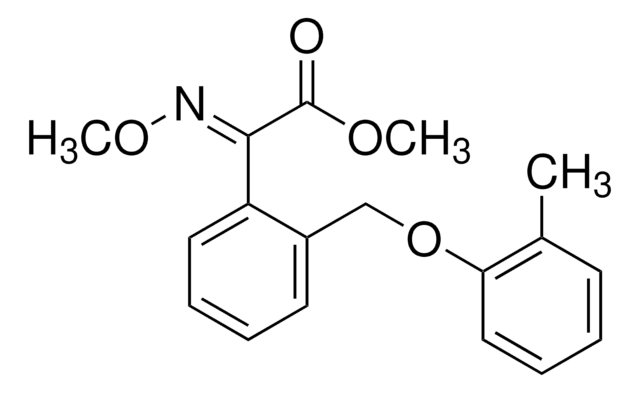 Methyl (E)-&#945;-(methoxyimino)-2-(2-methylphenoxymethyl)phenylacetate certified reference material, TraceCERT&#174;, Manufactured by: Sigma-Aldrich Production GmbH, Switzerland