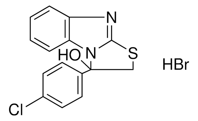 3-(4-CHLOROPHENYL)-2,3-DIHYDRO-3-HYDROXYTHIAZOLO(3,2-A)BENZIMIDAZOLE HBR AldrichCPR