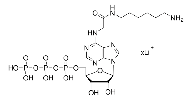 N6-([6-Aminohexyl]carbamoylmethyl)adenosine 5&#8242;-triphosphate lithium salt &#8805;85%