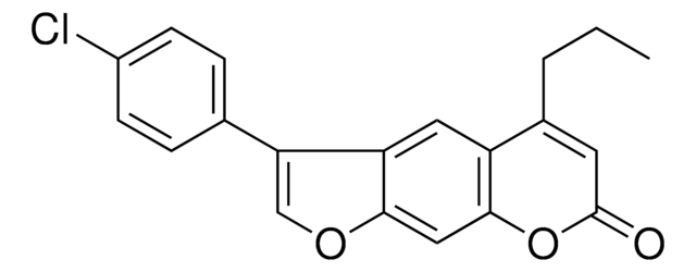 3-(4-CHLOROPHENYL)-5-PROPYL-7H-FURO(3,2-G)CHROMEN-7-ONE AldrichCPR