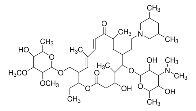 Tilmicosin certified reference material, pharmaceutical secondary standard