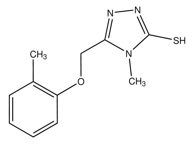 4-Methyl-5-(o-tolyloxymethyl)-4H-1,2,4-triazole-3-thiol