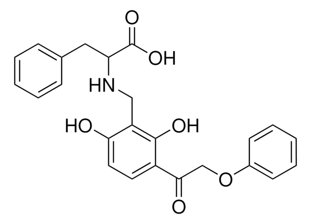 2-(2,6-DIHYDROXY-3-PHENOXYACETYL-BENZYLAMINO)-3-PHENYL-PROPIONIC ACID AldrichCPR