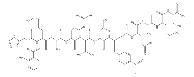 Anthranilyl-His-Lys-Ala-Arg-Val-Leu-p-nitro-Phe-Glu-Ala-Nle-Ser amide