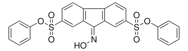 9-HYDROXYIMINO-9H-FLUORENE-2,7-DISULFONIC ACID DIPHENYL ESTER AldrichCPR