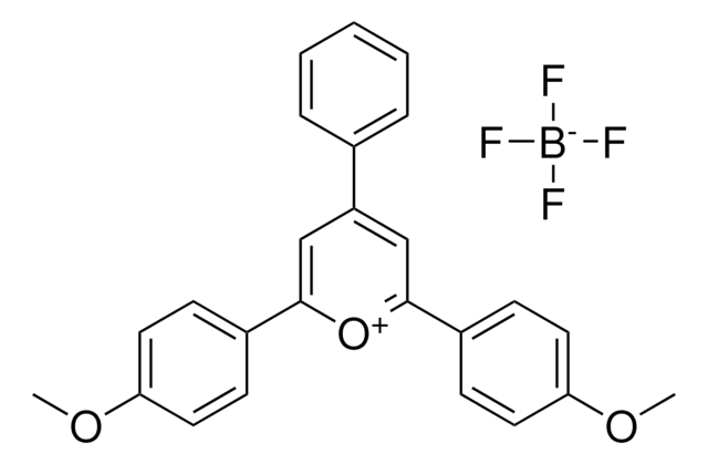 2,6-BIS-(4-METHOXY-PHENYL)-4-PHENYL-PYRANYLIUM, TETRAFLUORO BORATE AldrichCPR