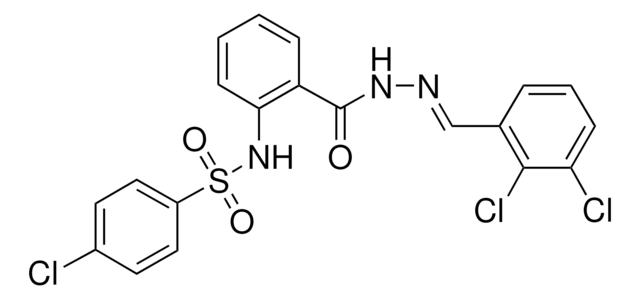 4-CHLORO-N-(2-((2-(2,3-DICHLOROBENZYLIDENE)HYDRAZINO)CARBONYL)PHENYL)BENZENESULFONAMIDE AldrichCPR