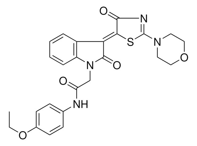 N-(4-ETHOXYPHENYL)-2-[(3Z)-3-(2-(4-MORPHOLINYL)-4-OXO-1,3-THIAZOL-5(4H)-YLIDENE)-2-OXO-2,3-DIHYDRO-1H-INDOL-1-YL]ACETAMIDE AldrichCPR