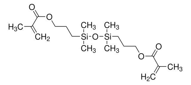 1,3-Bis(3-methacryloyloxypropyl)-1,1,3,3-tetramethyldisiloxane technical, &#8805;80% (GC)