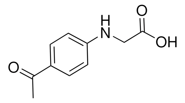 (4-ACETYLANILINO)ACETIC ACID AldrichCPR