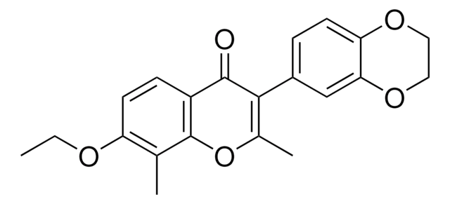 3-(2,3-DIHYDRO-1,4-BENZODIOXIN-6-YL)-7-ETHOXY-2,8-DIMETHYL-4H-CHROMEN-4-ONE AldrichCPR