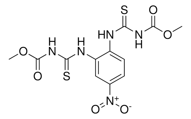 METHYL [2-({[(METHOXYCARBONYL)AMINO]CARBOTHIOYL}AMINO)-4-NITROANILINO]CARBOTHIOYLCARBAMATE AldrichCPR