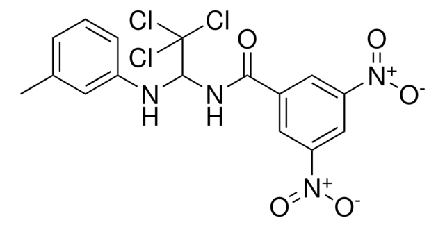 3,5-DINITRO-N-(2,2,2-TRICHLORO-1-(3-TOLUIDINO)ETHYL)BENZAMIDE AldrichCPR