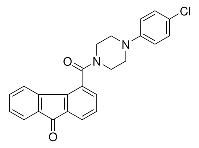 4-((4-(4-CHLOROPHENYL)-1-PIPERAZINYL)CARBONYL)-9H-FLUOREN-9-ONE AldrichCPR