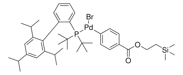 (tBuXPhos)Pd(p-TMSCH2CH2CO2C6H4)(Br) &#8805;95%