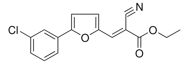 ETHYL 3-(5-(3-CHLOROPHENYL)-2-FURYL)-2-CYANOACRYLATE AldrichCPR