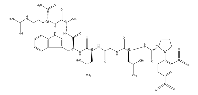 N-(2,4-Dinitrophenyl)-Pro-Leu-Gly-Leu-Trp-Ala-D-Arg amide