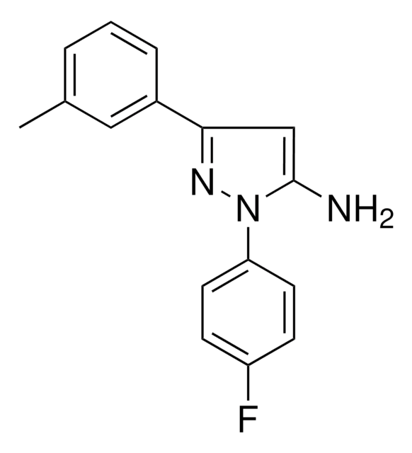 1-(4-FLUOROPHENYL)-3-(3-METHYLPHENYL)-1H-PYRAZOL-5-AMINE AldrichCPR