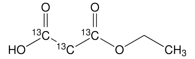 Mono-ethyl malonate-1,2,3-13C3 99 atom % 13C, 98% (CP)