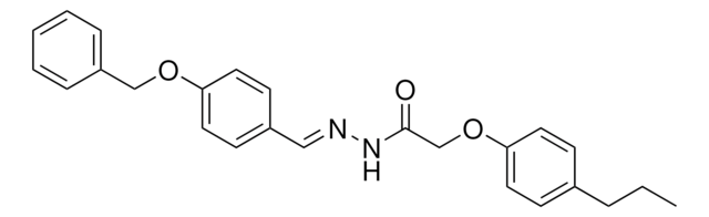 N'-(4-(BENZYLOXY)BENZYLIDENE)-2-(4-PROPYLPHENOXY)ACETOHYDRAZIDE AldrichCPR