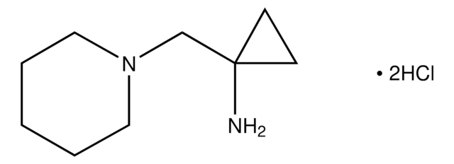 1-(Piperidin-1-ylmethyl)cyclopropanamine dihydrochloride AldrichCPR