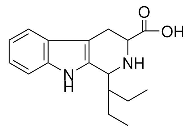 1-(DIETHYLMETHYL)-1,2,3,4-TETRAHYDRONORHARMAN-3-CARBOXLIC ACID AldrichCPR