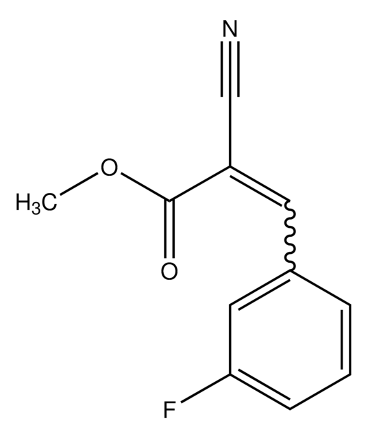 Methyl 2-cyano-3-(3-fluorophenyl)prop-2-enoate