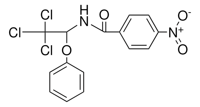 4-NITRO-N-(2,2,2-TRICHLORO-1-PHENOXY-ETHYL)-BENZAMIDE AldrichCPR