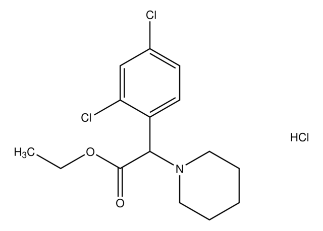 ethyl (2,4-dichlorophenyl)(1-piperidinyl)acetate hydrochloride AldrichCPR