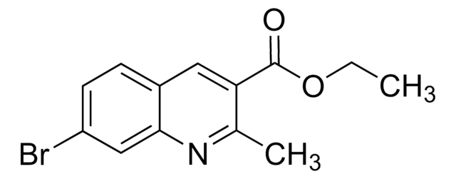 7-Bromo-2-methylquinoline-3-carboxylic acid ethyl ester AldrichCPR