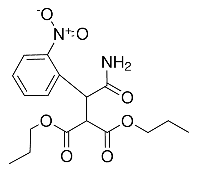 DIPROPYL 2-(ALPHA-CARBAMOYL-2-NITROBENZYL)MALONATE AldrichCPR