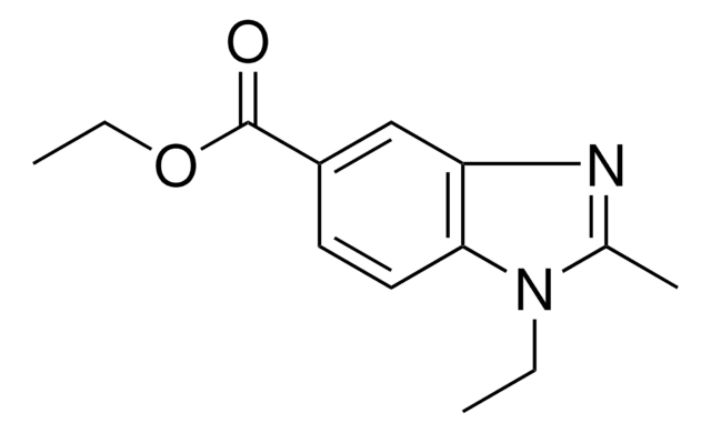 1-ETHYL-2-METHYL-1H-BENZOIMIDAZOLE-5-CARBOXYLIC ACID ETHYL ESTER AldrichCPR