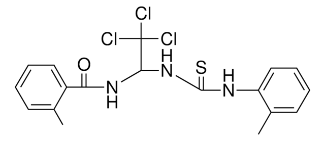 2-METHYL-N-(2,2,2-TRICHLORO-1-(3-O-TOLYL-THIOUREIDO)-ETHYL)-BENZAMIDE AldrichCPR