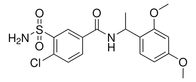 3-(AMINOSULFONYL)-4-CHLORO-N-(1-(2,4-DIMETHOXYPHENYL)ETHYL)BENZAMIDE AldrichCPR