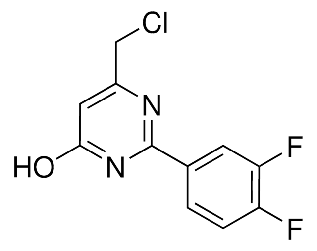 6-(Chloromethyl)-2-(3,4-difluorophenyl)-4(3H)-pyrimidinone AldrichCPR