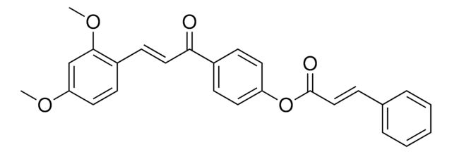 3-PHENYL-ACRYLIC ACID 4-(3-(2,4-DIMETHOXY-PHENYL)-ACRYLOYL)-PHENYL ESTER AldrichCPR