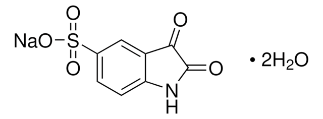 Isatin-5-sulfonic acid sodium salt dihydrate &#8805;98.0%