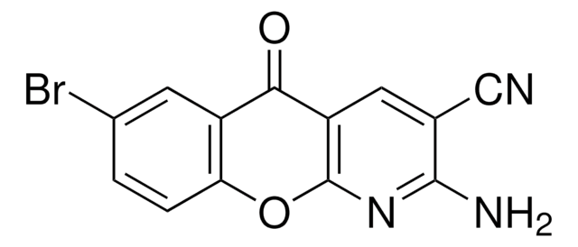 2-Amino-7-bromo-5-oxo-5H-[1]benzopyrano[2,3-b]pyridine-3-carbonitrile 99%