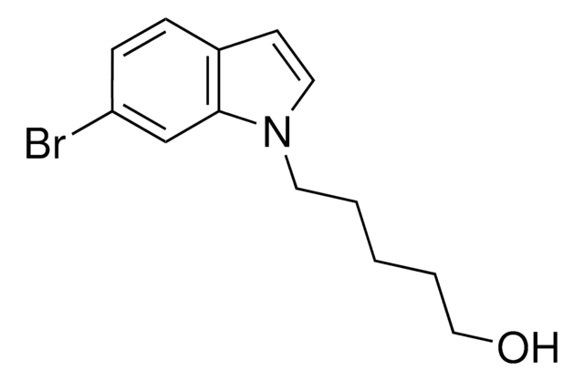 5-(6-Bromo-1H-indol-1-yl)pentan-1-ol AldrichCPR