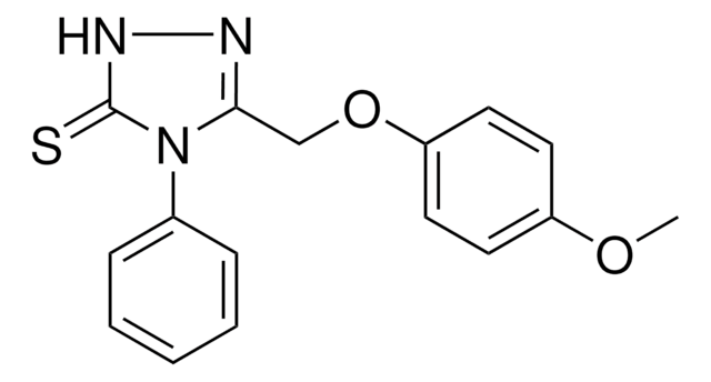 5-((4-METHOXYPHENOXY)METHYL)-4-PHENYL-2,4-DIHYDRO-3H-1,2,4-TRIAZOLE-3-THIONE AldrichCPR