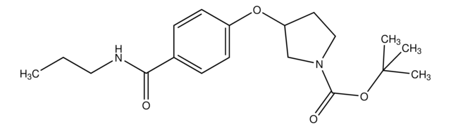 tert-Butyl 3-(4-(propylcarbamoyl)phenoxy)pyrrolidine-1-carboxylate AldrichCPR