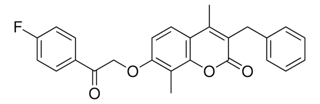 3-BENZYL-7-(2-(4-FLUOROPHENYL)-2-OXOETHOXY)-4,8-DIMETHYL-2H-CHROMEN-2-ONE AldrichCPR