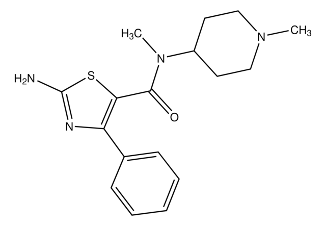 2-Amino-N-methyl-N-(1-methylpiperidin-4-yl)-4-phenylthiazole-5-carboxamide