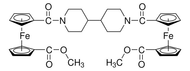 1,1&#8242;&#8242;-([4,4&#8242;-Bipiperidine]-1,1&#8242;-diyldicarbonyl)bis[1&#8242;-(methoxycarbonyl)ferrocene] 97%